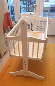 little angels swinging crib